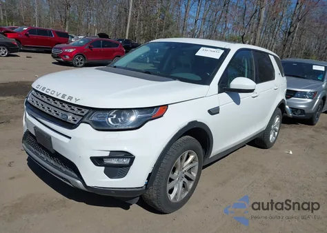 2016 Land Rover Discovery Sport Hse z USA, uszkodzony, nr VIN SALCR2BGXGH612350